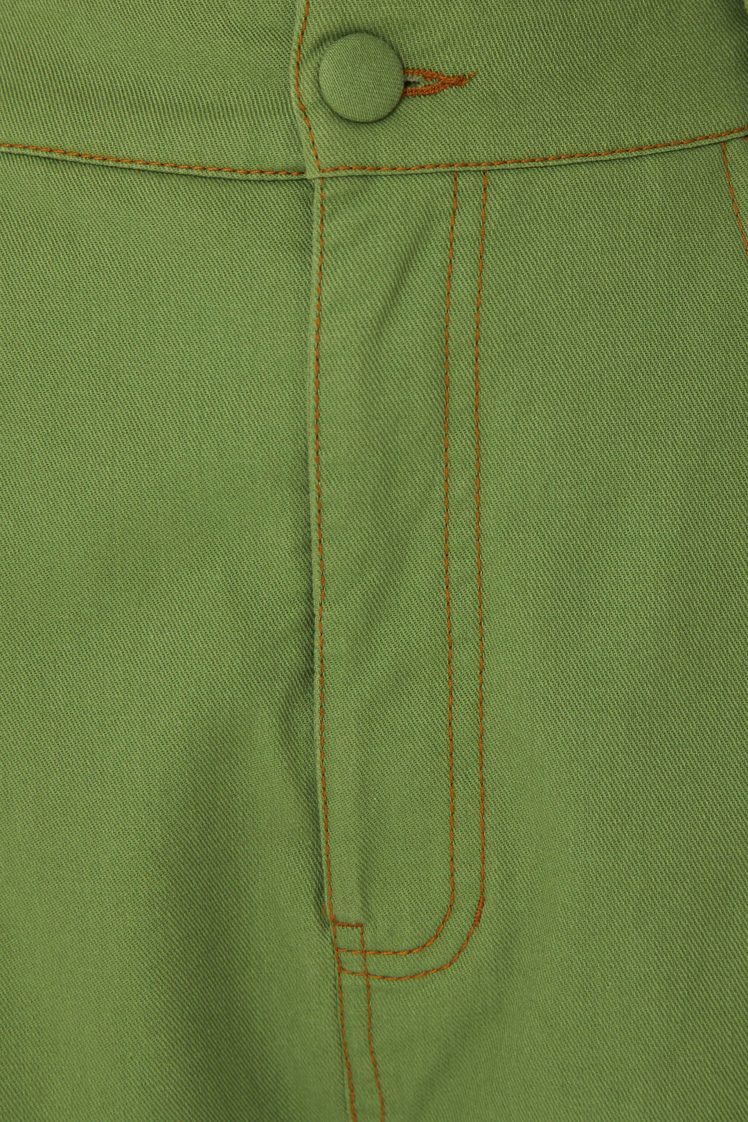 Green Pleat Pants