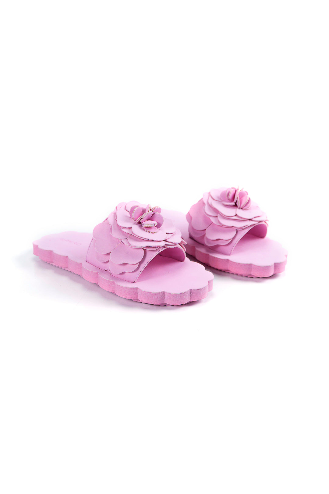 Pink Flower Cloud Slide Sandal