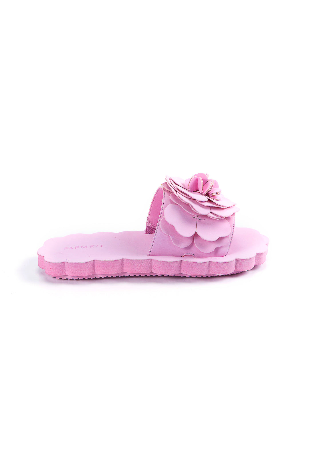 Pink Flower Cloud Slide Sandal