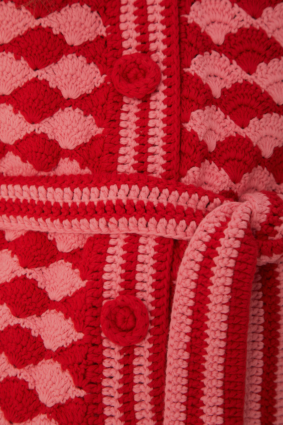 Fan Stitch Crochet Cardigan