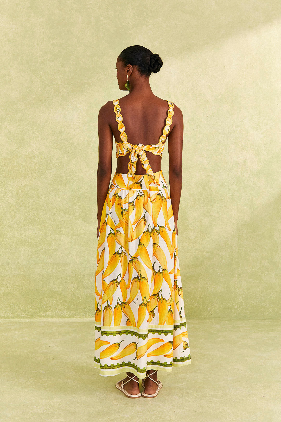 Off-White Peppers Maxi Skirt