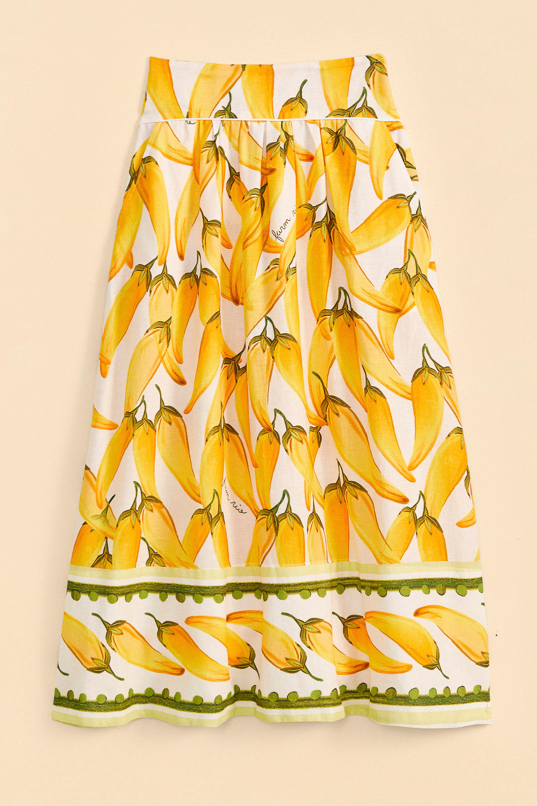 Off-White Peppers Maxi Skirt