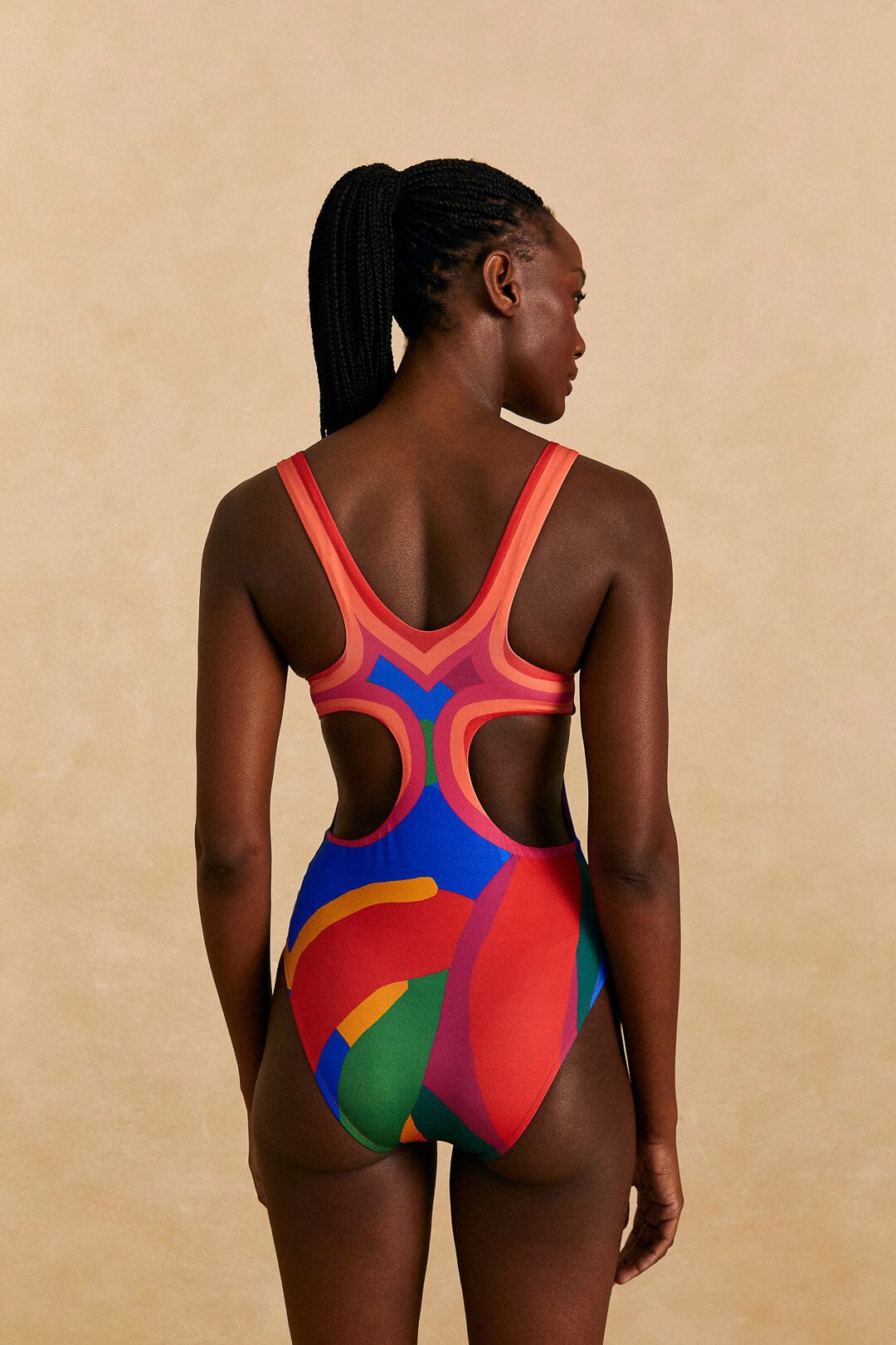 Colorful Leaves One-Piece Swimsuit