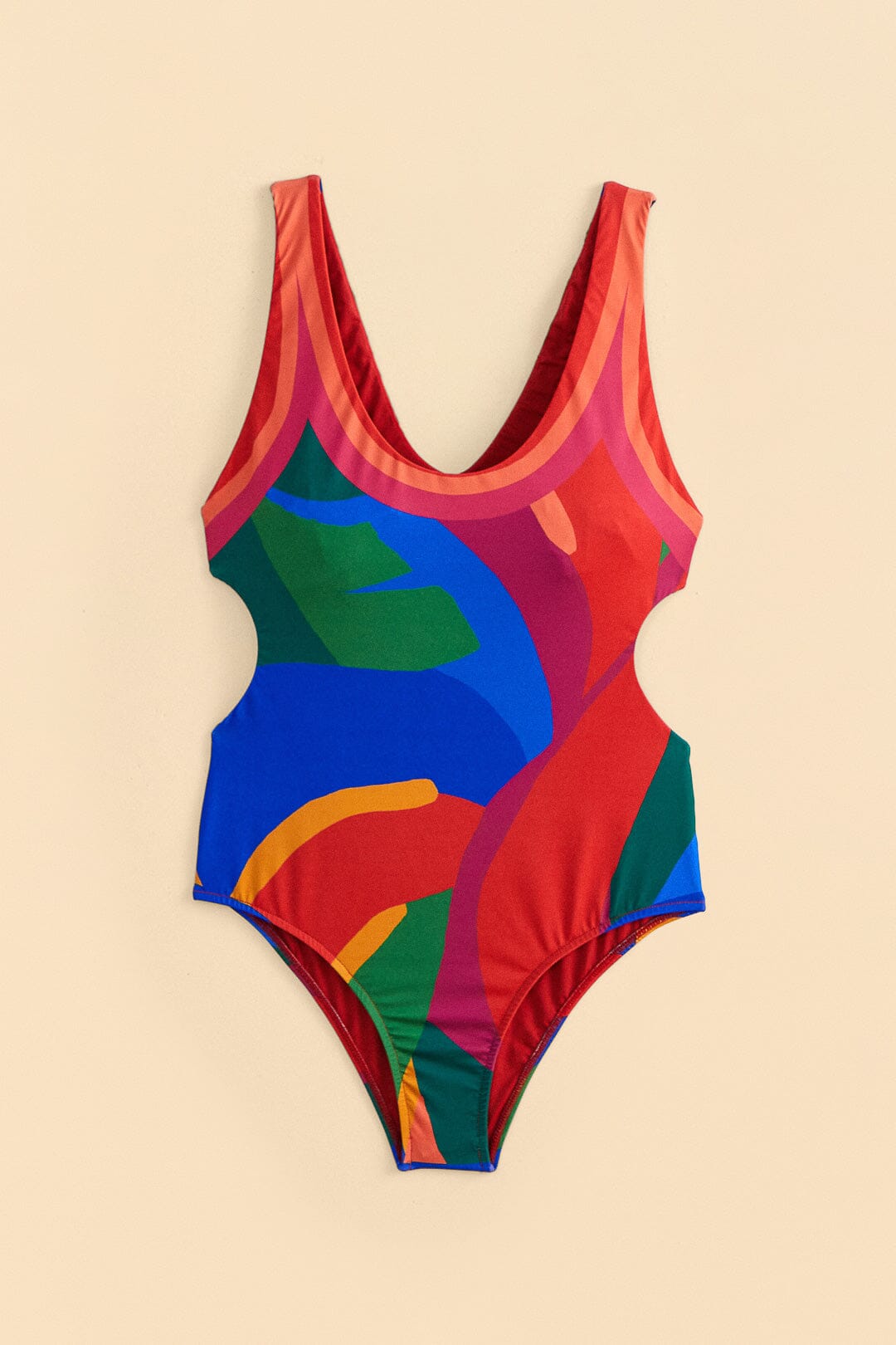 Colorful Leaves One-Piece Swimsuit