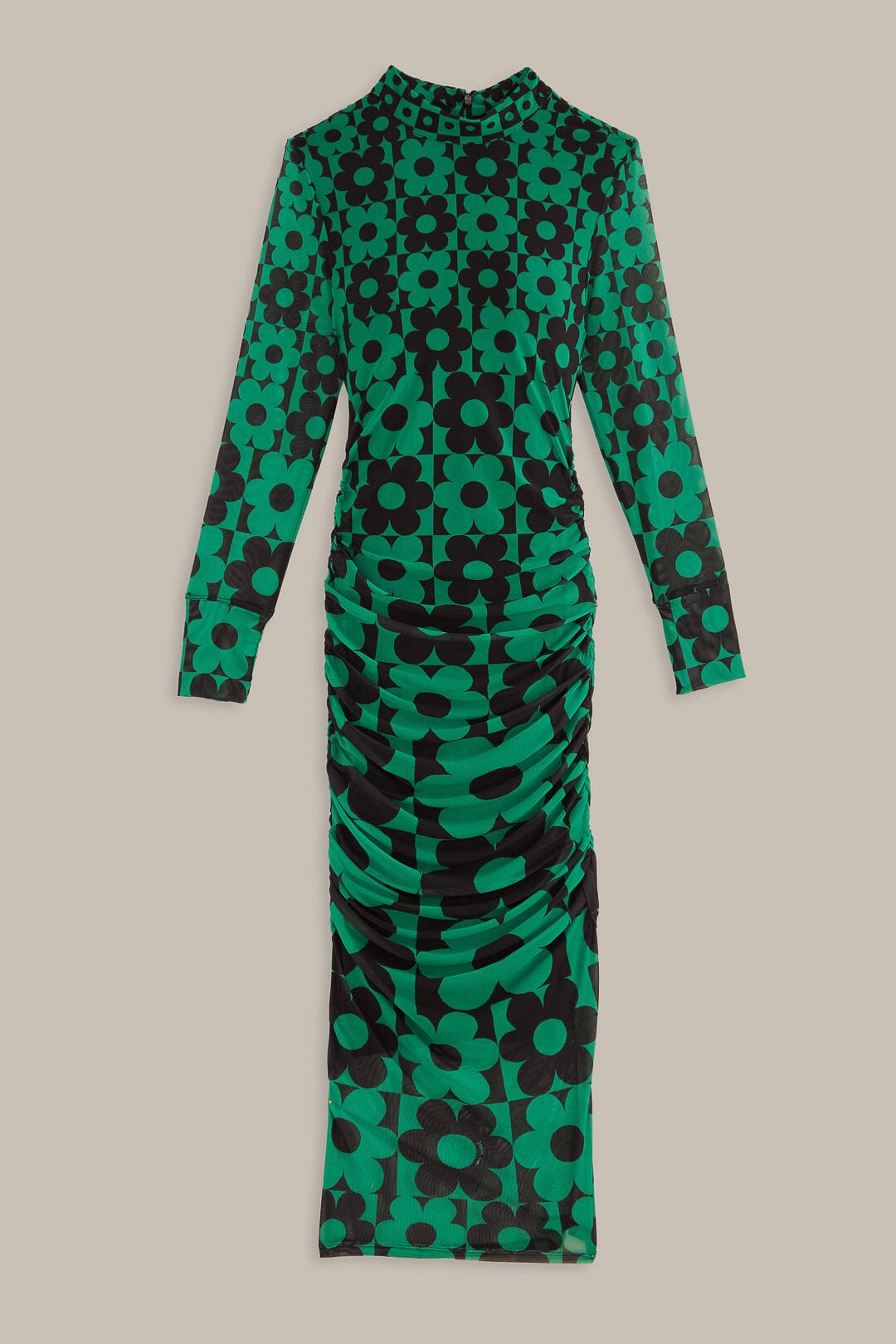 Green Lovedaisy Tulle Midi Dress