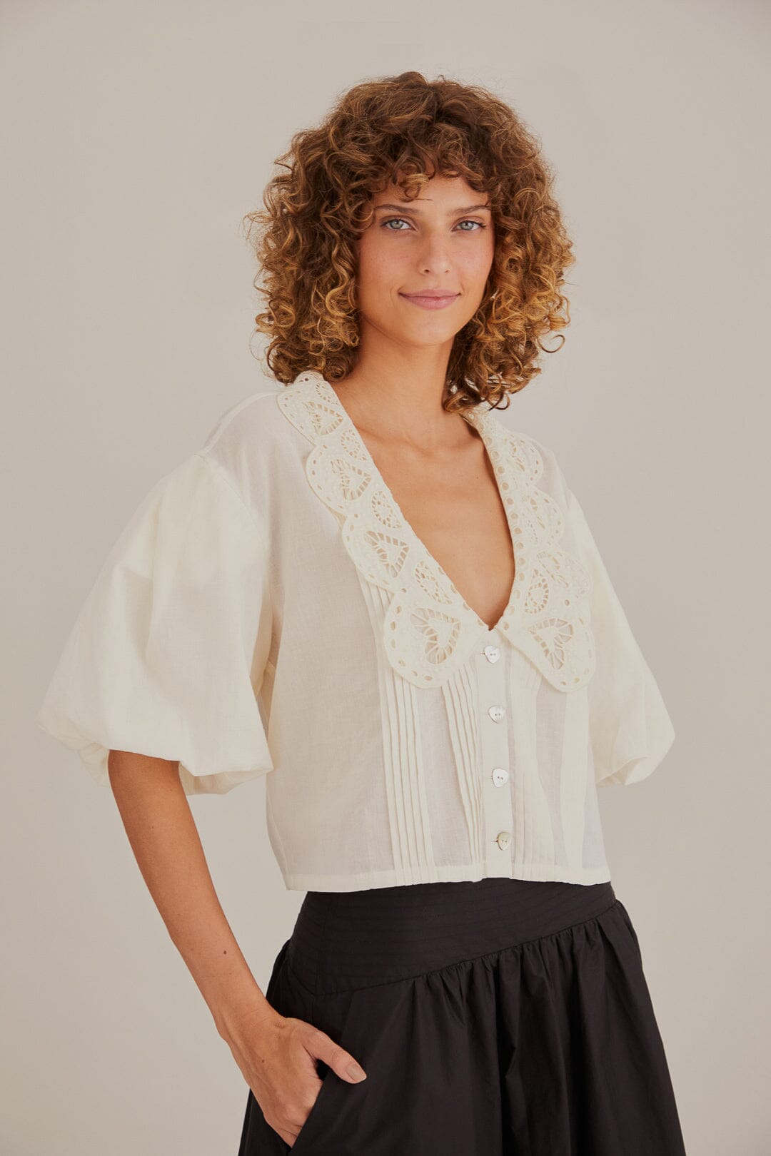 Off-White Richelieu Collar Shirt